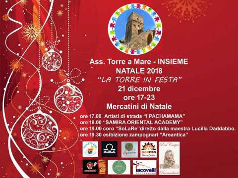 La Torre in Festa: a Torre a Mare una serata di concerti, mercatini e artisti di strada